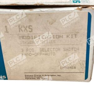 19900410 - Siemens - Modification Kit 3-Position Selector Switch