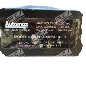 Automax 5100 I/P Transducer