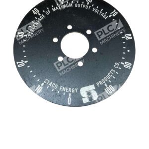 Staco Variac Control Dial Plate 0-100% Output Voltage Types 171 201 221 251 252