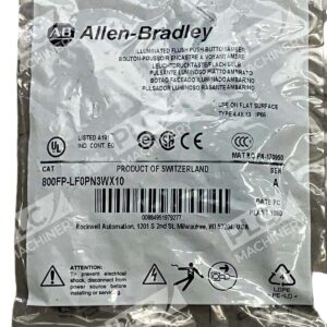 800FP-LF0PN3WX10 - Allen-Bradley - Illuminated Flush Push Button Amber