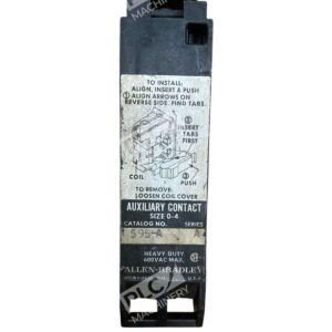 600VAC - Allen-Bradley - Size 0-4 Auxiliary Contact Block 595-A Series A