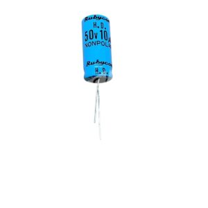 10uF - Rubycon - 50V Non-Polarized Aluminum Electrolytic Capacitor