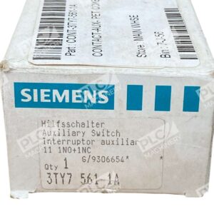3TY7561-1A - Siemens - 3TY7 561-1A Auxiliary Switch