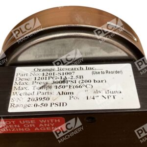 1201-S1007 - Orange Research - Differential Pressure Gauge