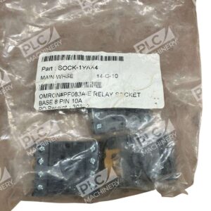 2-M4X20 - Omron - 33// PF083A-E 8-Pin Socket Base MK Relays 250VAC 10A Lots of 3