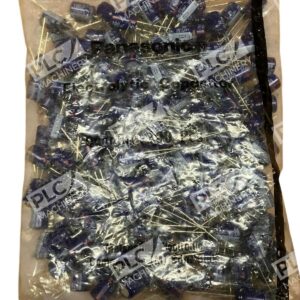 100uF - Panasonic - Aluminum Electrolytic Capacitors 35V +85°C (Bag of 200)