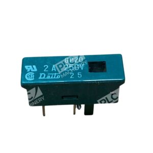 Lot of 10 Daito GP20 2A 250V Alarm Fuse Plug-In CNC Control Circuit Protection