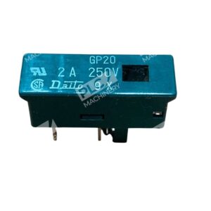 Lot of 10 Daito GP20 2A 250V Alarm Fuse Plug-In CNC Control Visual Indicator