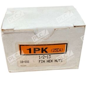 18-8SS 1/2-13 HEX NUT ZINC PLATED (Box of 25)