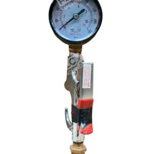 100xkPa - Tire Inflator - Gauge with Air Chuck & Pressure Gauge 160 PSI
