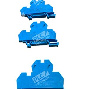 Lot of 3 Morsettitalia MI Euro D4-2 Terminal Block, Blue