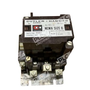 Cutler-Hammer C10BN3 NEMA Size 0 18A 110/120V Coil Magnetic Contactor 3-Pole