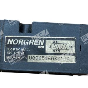 V096516AB218A - Norgren - 5/2-Way Solenoid Spool Valve for Pneumatic Systems