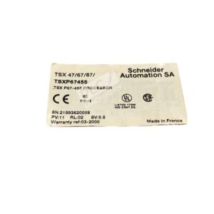 TSXP67455 - Schneider Electric - PLC CPU Processor Module TSX 47/67/87 Series