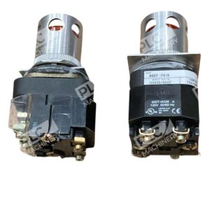 Lot of 2 Allen-Bradley 800T-PA16 Pilot Light, 120V AC, 30.5mm, NEMA 4/12/13