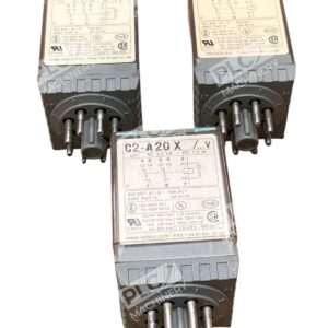 Lot of 3 Releco C2-A20 X Industrial Plug-In Relay 2CO 10A 250V AC 8-Pin
