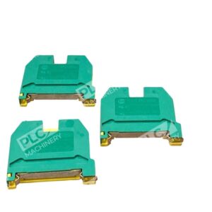 Lot of 3 Allen-Bradley 1492-WG6 Grounding Terminal Block DIN Rail 22-10