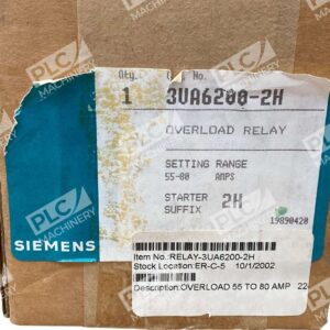 3UA6200-2H55-80A - Siemens - 3UA6200-2H 55-80A Overload Relay 3UA62 00-2H