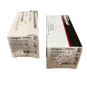 Lot of 2 Arrow Hart AH5262V Duplex Receptacle