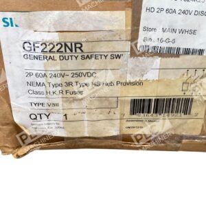 GF222NR - Siemens - 2P 60A NEMA 3R General Duty Safety Switch