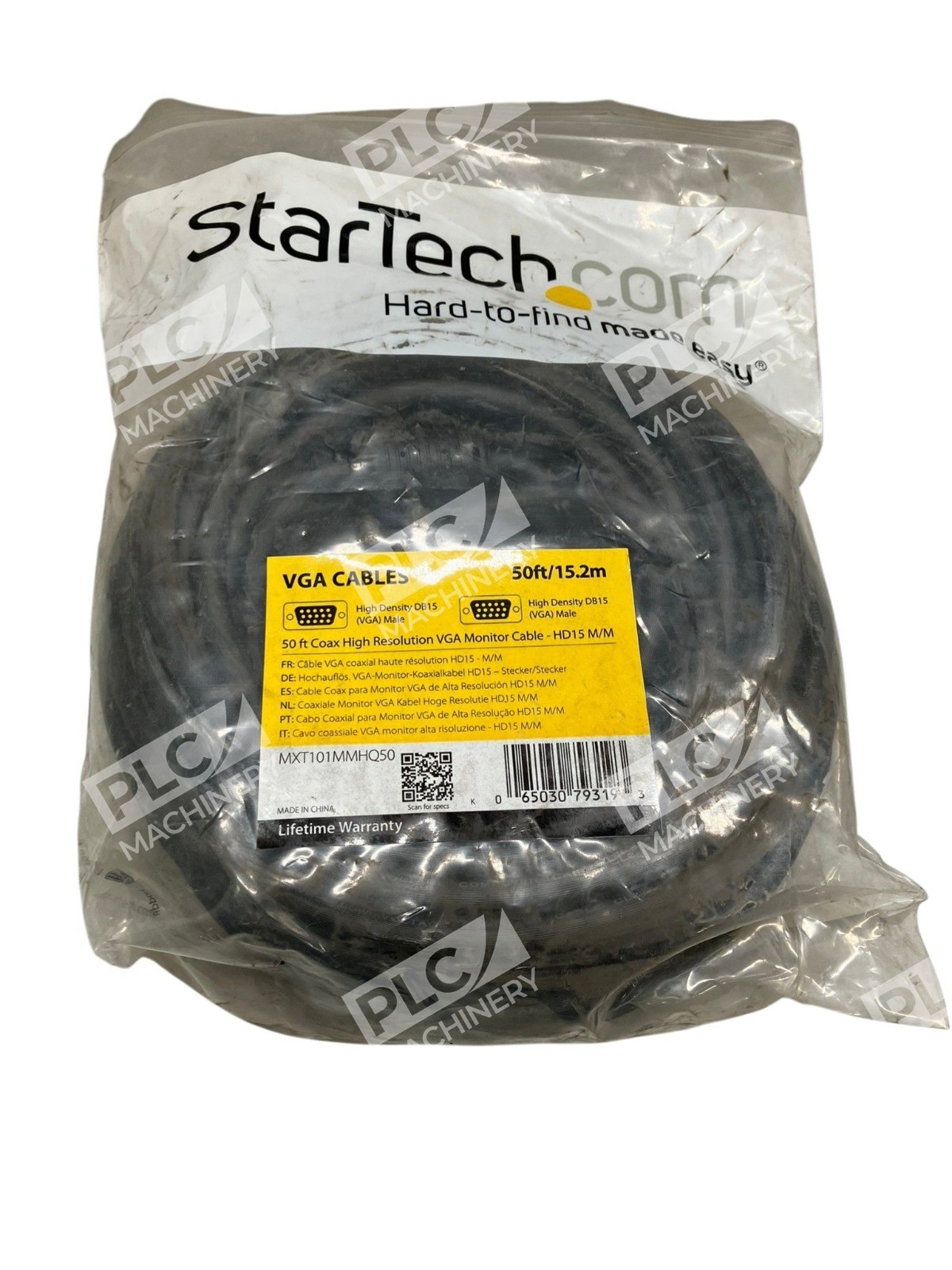 MXT101MMHQ50 StarTech 50ft VGA Monitor Cable HD15 MM