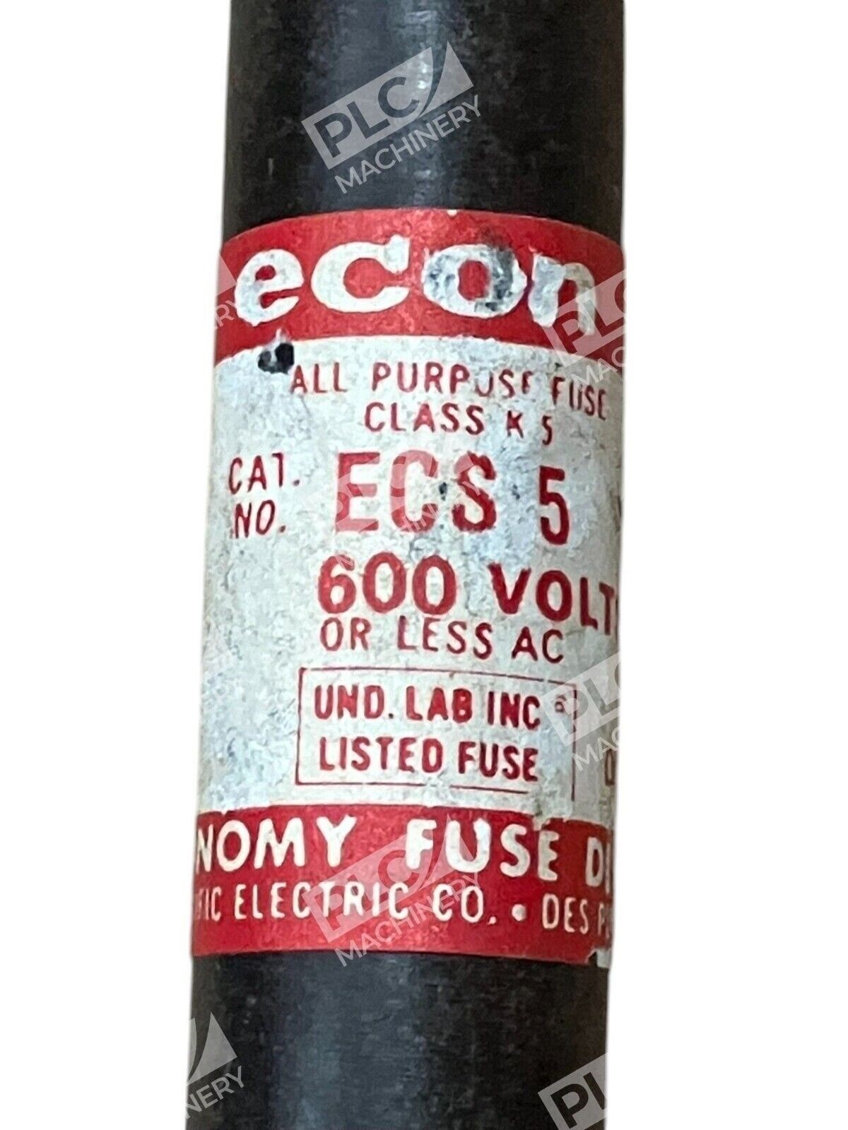 Econ 5A 600V Fuse (lot of 4) - Image 5