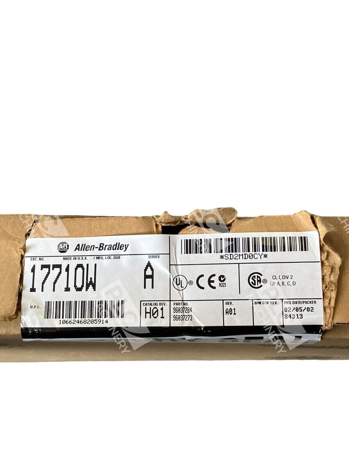 Allen Bradley PLC Module/Rack 1771OW /A - Image 3