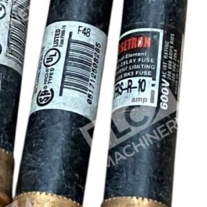 Bussmann FRS-R-10 - Bussmann Cooper 10A 600V Fusetron Fuse FRS-R-10 (lot of 2)