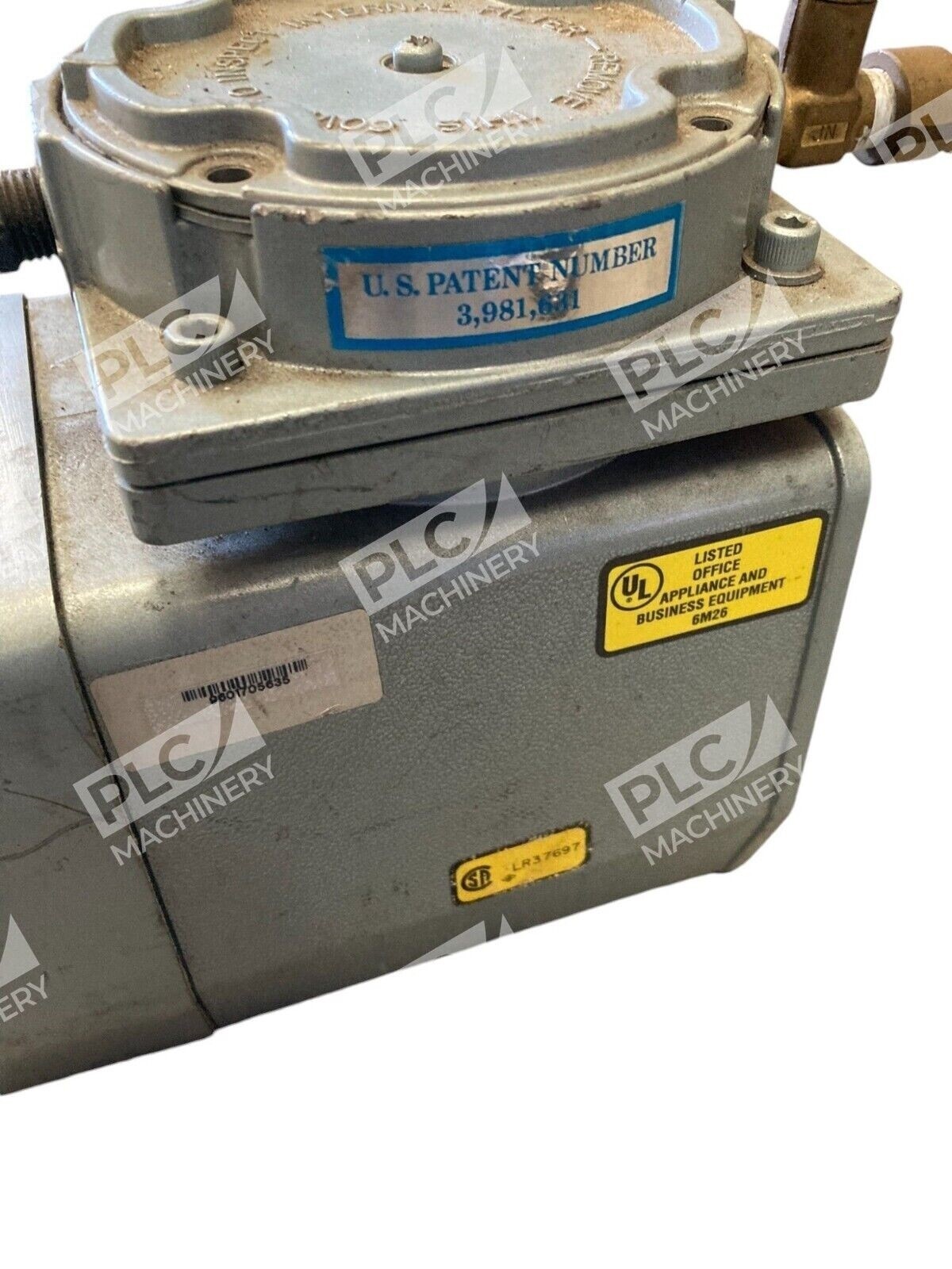 Gast 115/110V 60/50Hz Vacuum Pump D0A-V151-FS - Image 6