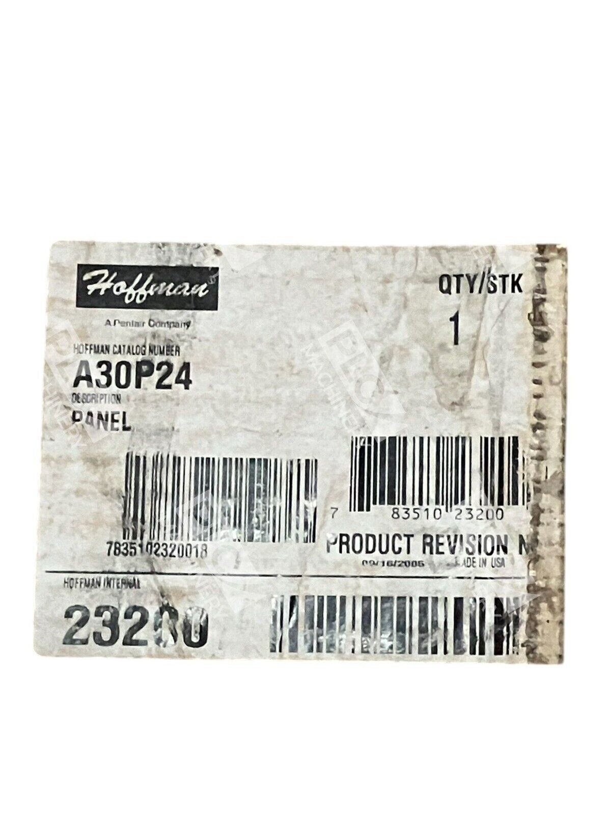 Hoffman 23200 Panel A30P24 - Image 3