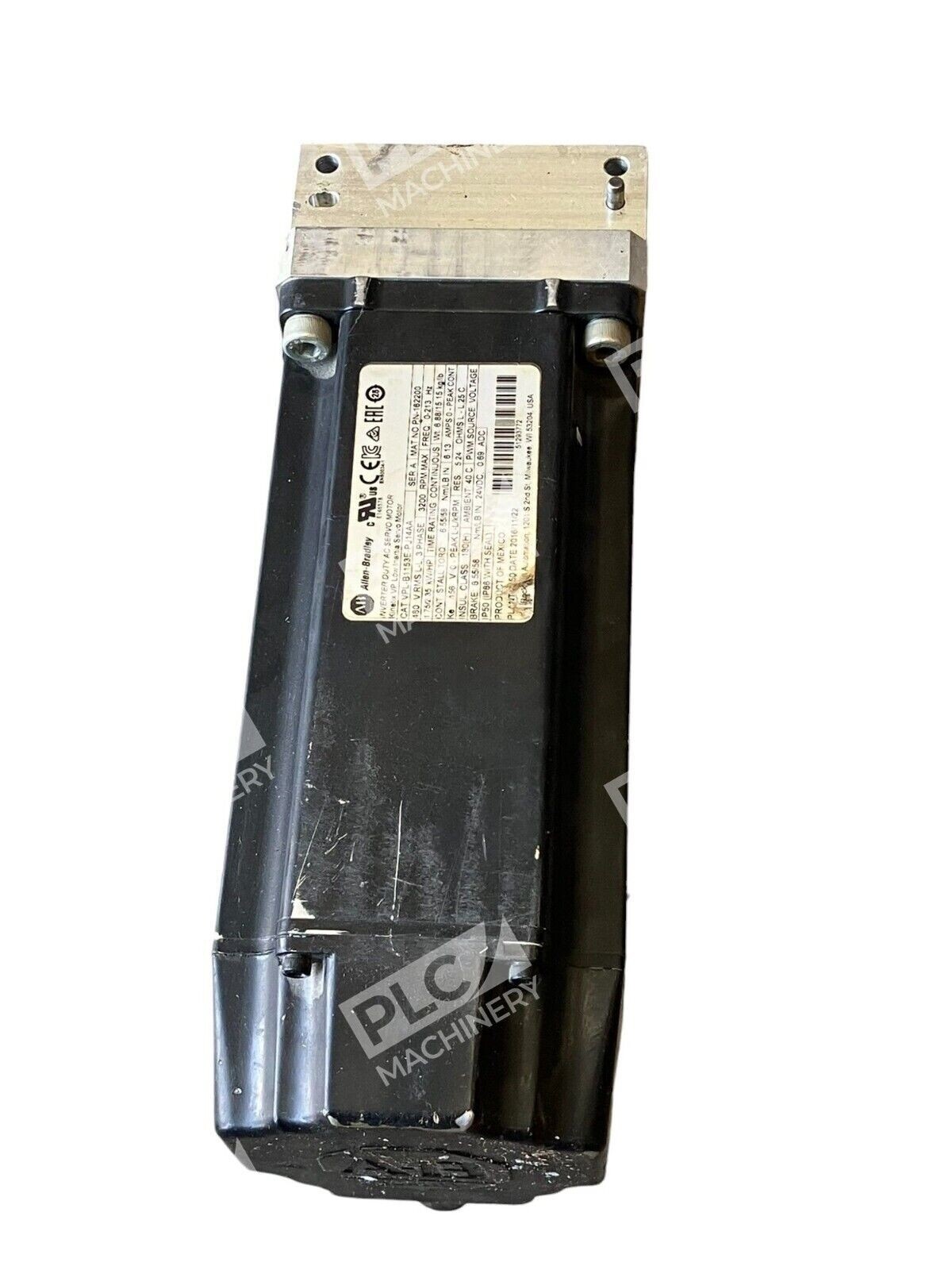 Allen Bradley Inverter Duty AC Servo Motor VPL-B1153E-PJ14AA /A - Image 2