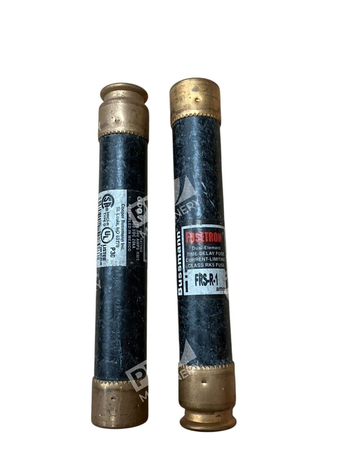 Bussmann Cooper Fusetron 5A 600V Fuse FRS-R-5 (lot of 4) - Image 2