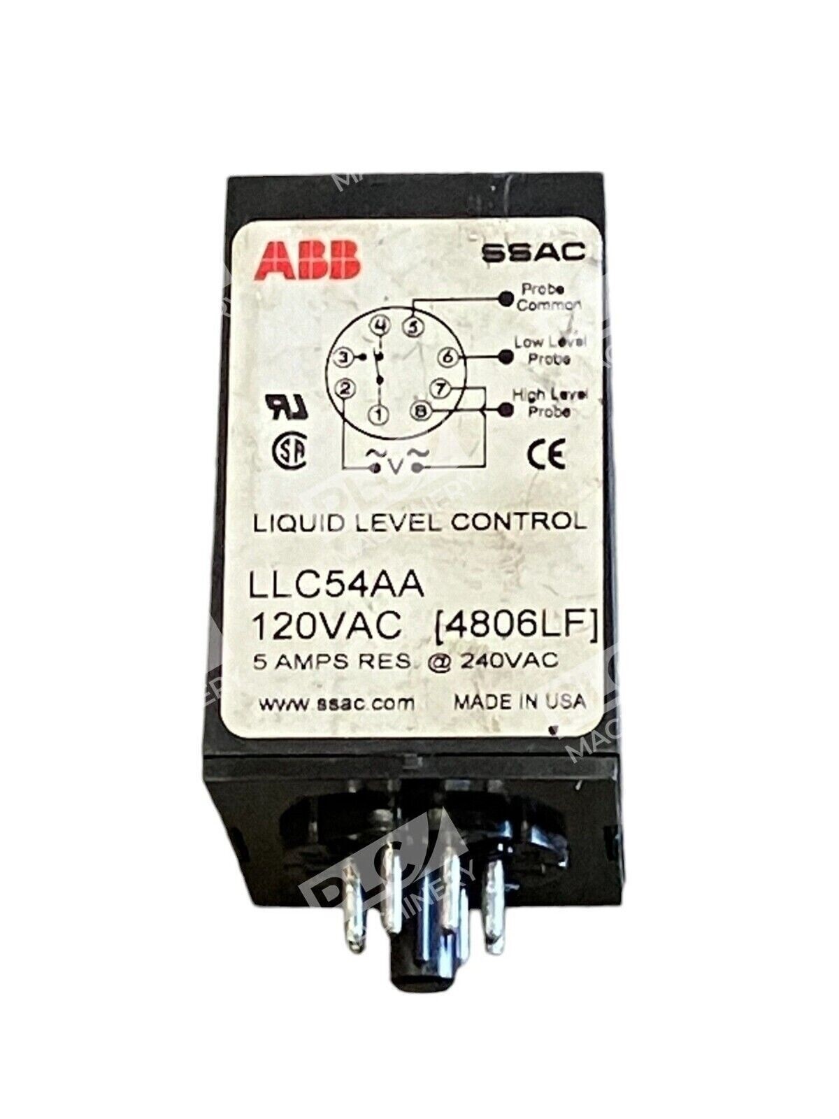 ABB 120VAC Liquid Level Control LLC54AA - Image 3