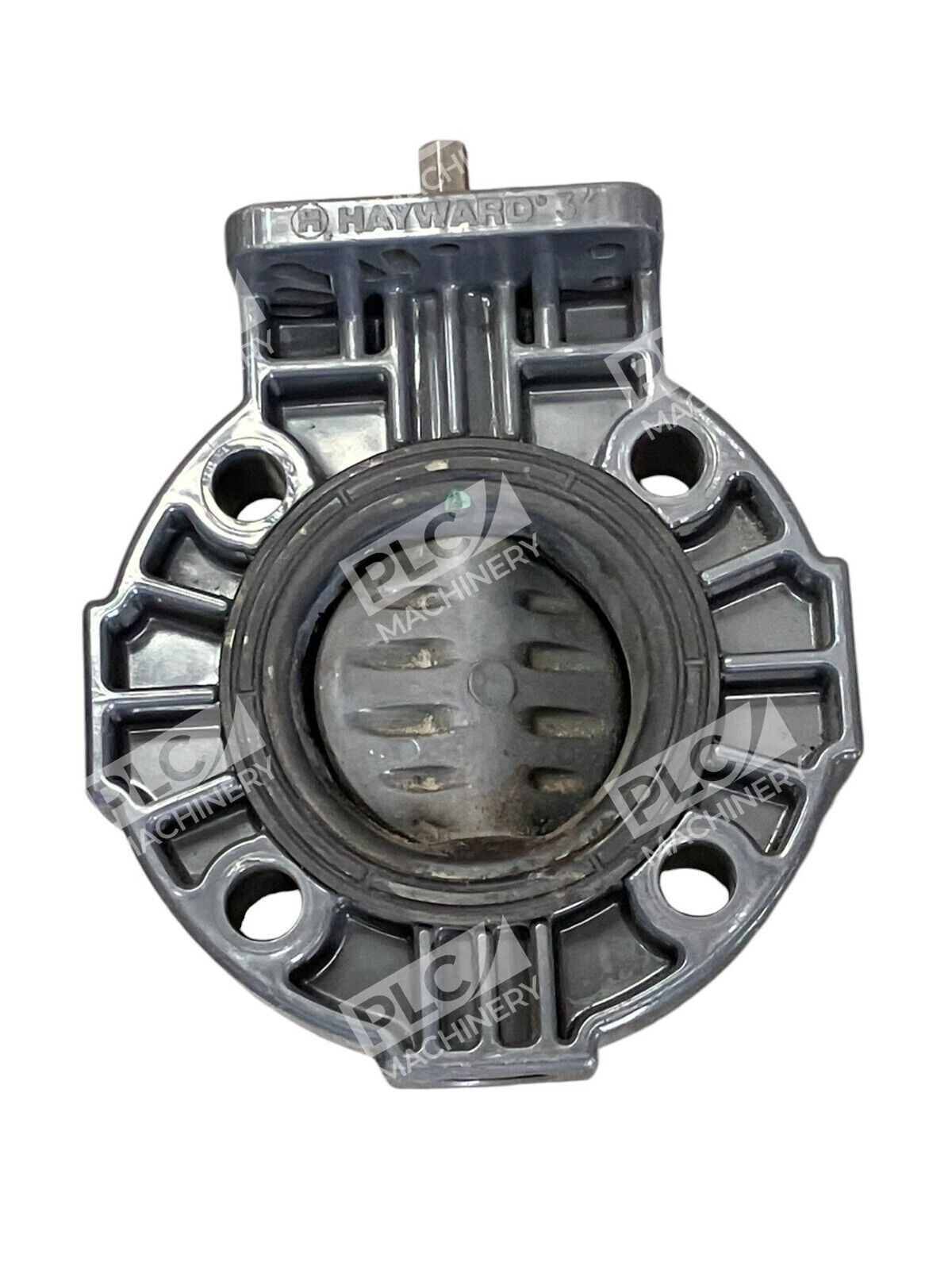 Hayward 3" Butterfly Valve Body PVC Disc PVC Stem 416SS Liner EPDM - Image 2
