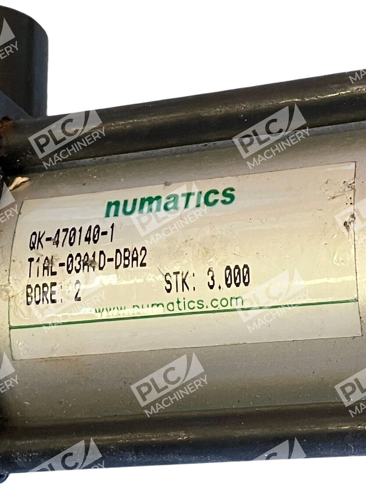 Numatics QK-470140-1 Pneumatic Cylinder 2" Bore T1AL-03A1D-DBA2 - Image 3