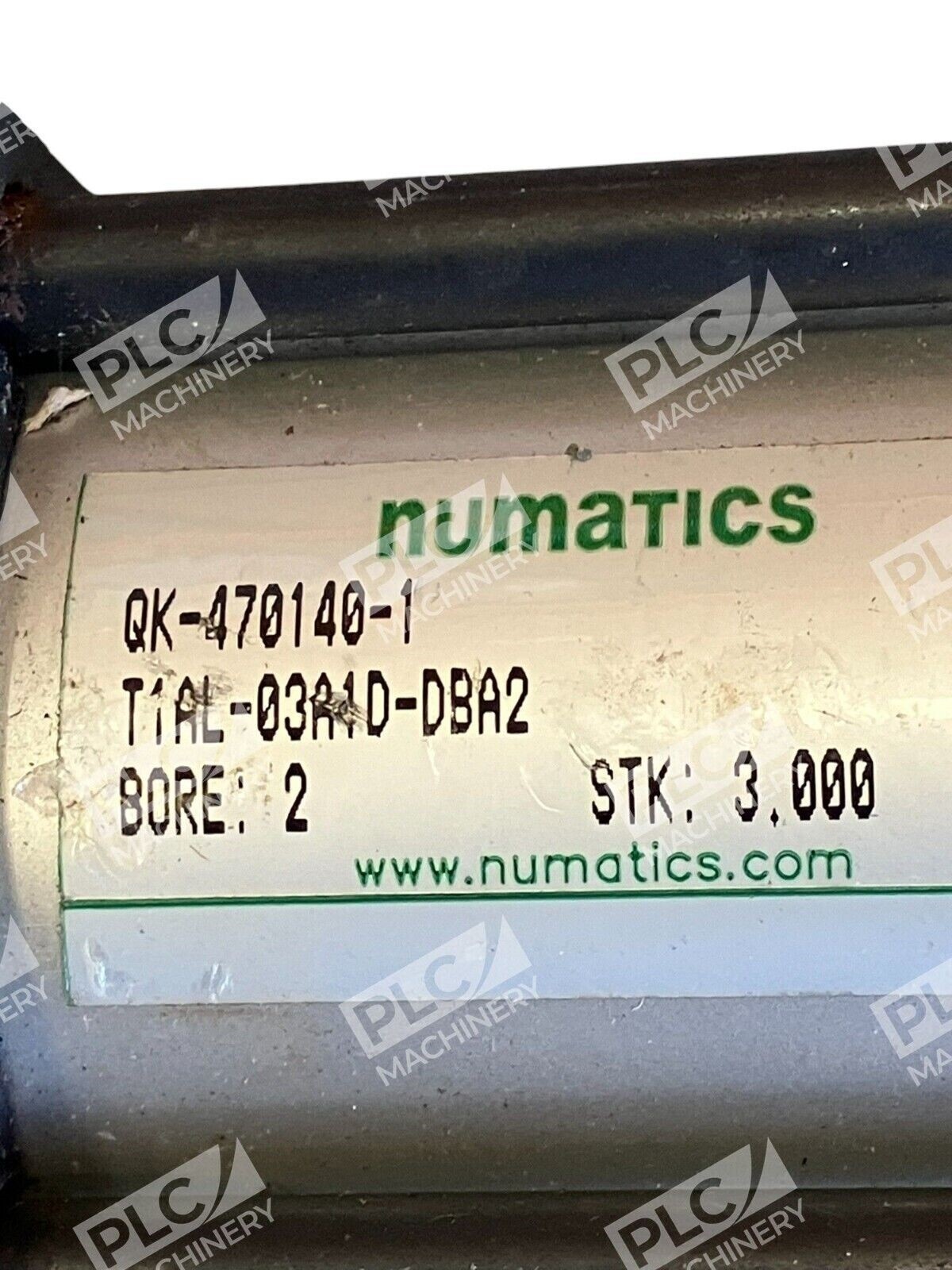 Numatics QK-470140-1 Pneumatic Cylinder 2" Bore T1AL-03A1D-DBA2 - Image 4