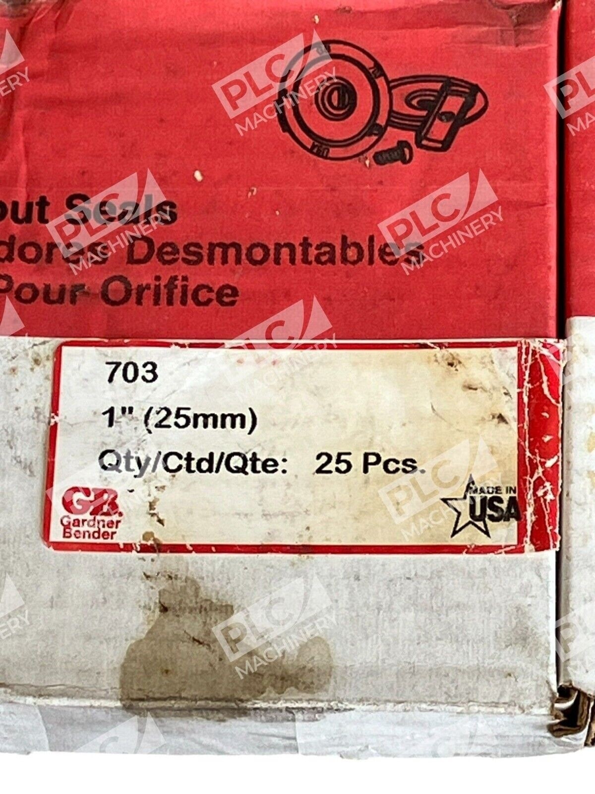 Gardner Bender Knockout Seals 1" 25mm 703 (Box of 25) - Image 3