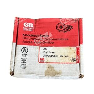 Gardner Bender 703 - Gardner Bender Knockout Seals 1" 25mm 703 (Box of 25)