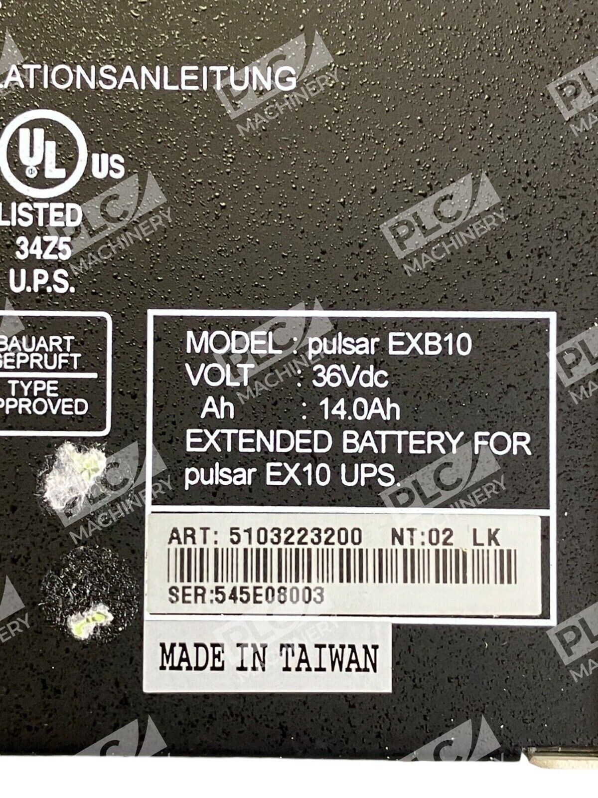 MGE Extended Battery For pulsar EX10 UPS 36Vdc 14.0Ah Pulsar EXB10 - Image 4