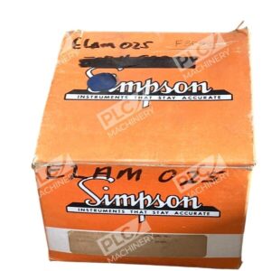 Simpson 15125 - Simpson Instruments Panel Meter 0-25 AC Amps Model 554 Cat 1