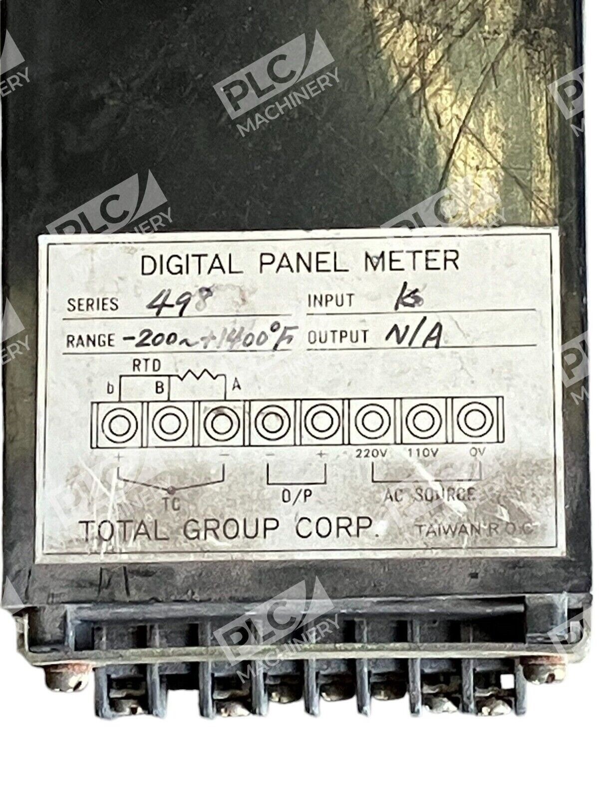 Total Group Corp Digital Panel Meter -200-+1400F 498 - Image 3