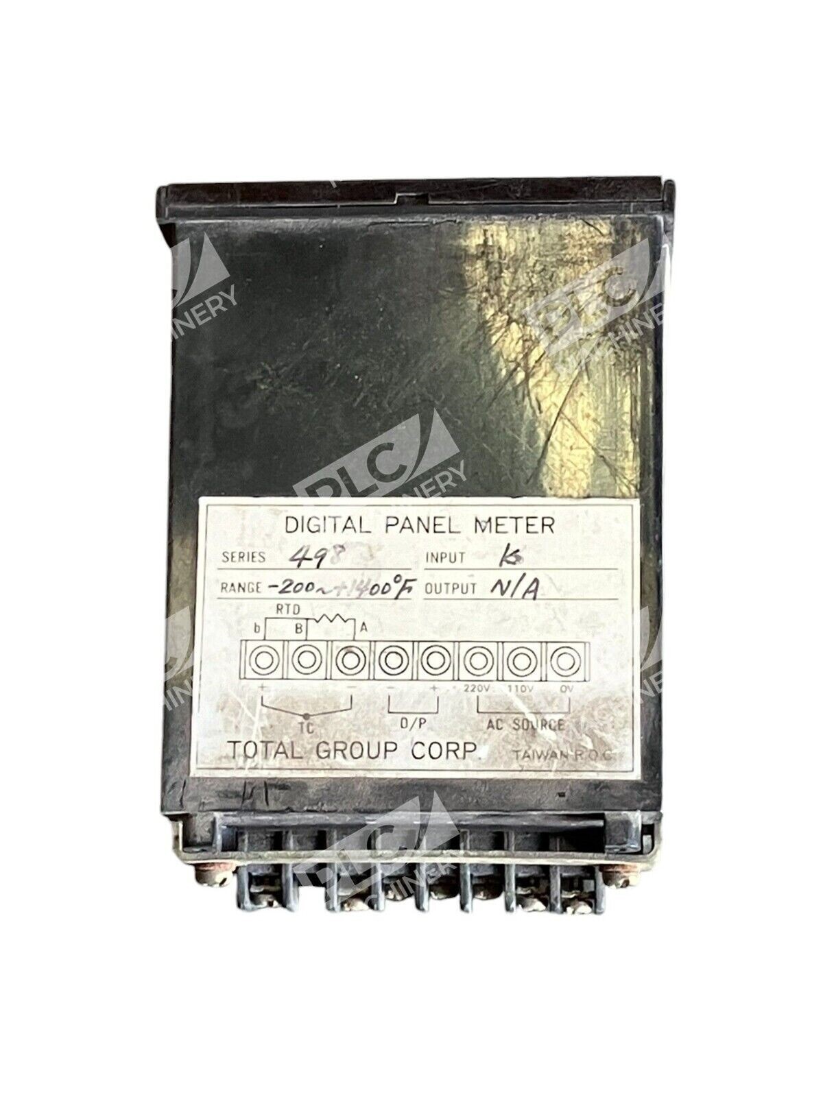 Total Group 498 - Total Group Corp Digital Panel Meter -200-+1400F 498