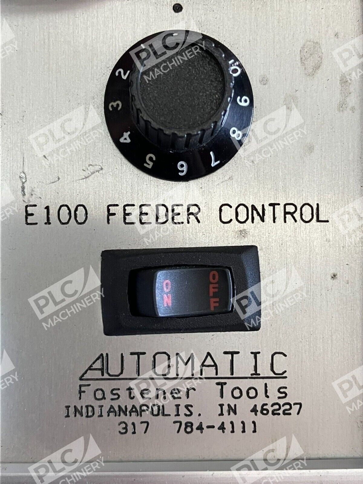 Automatic Fastener Tools 10A/115V E100 Feeder Control - Image 4
