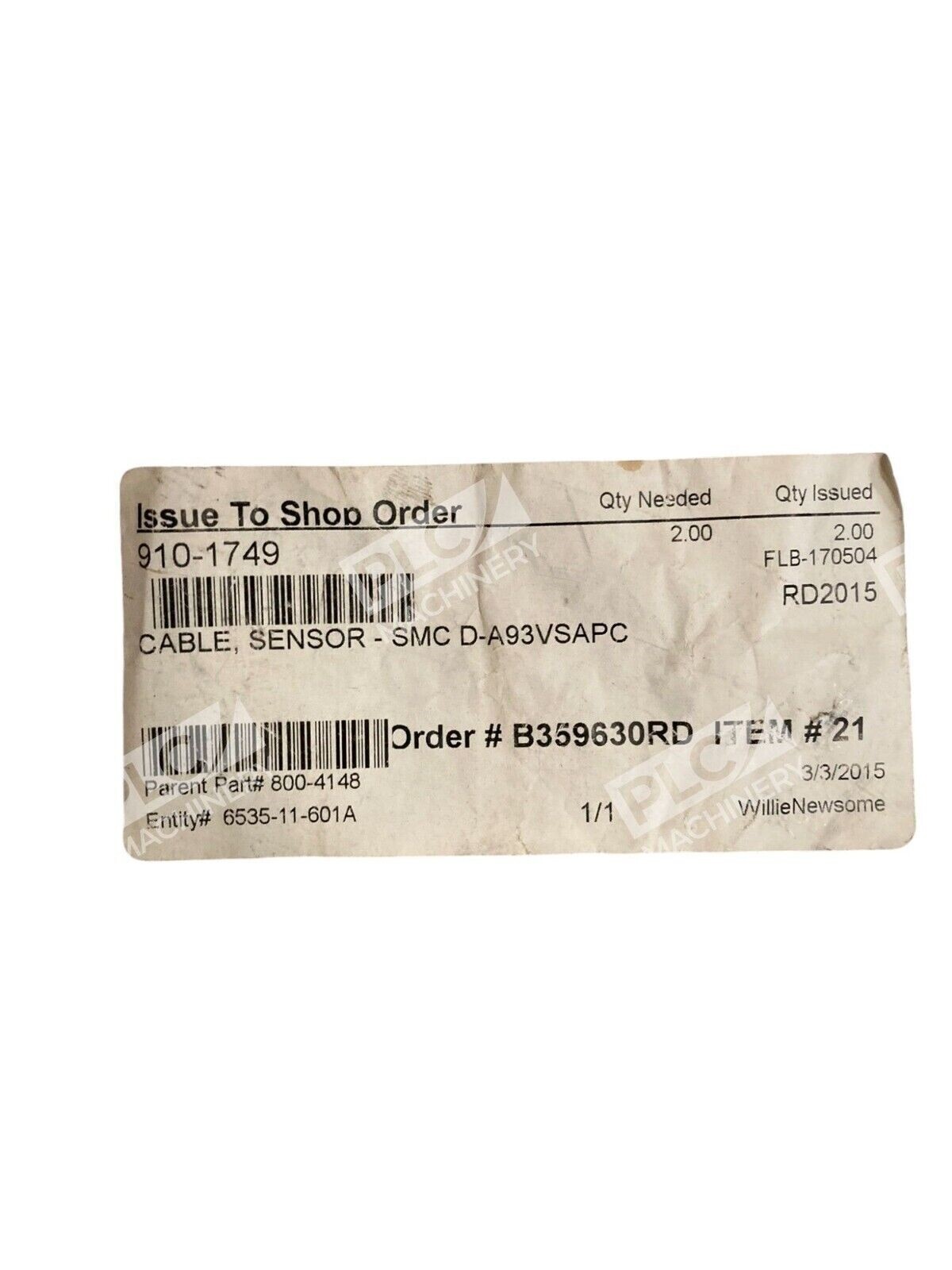 SMC Automatic Switch D-A93VSAPC - Image 3