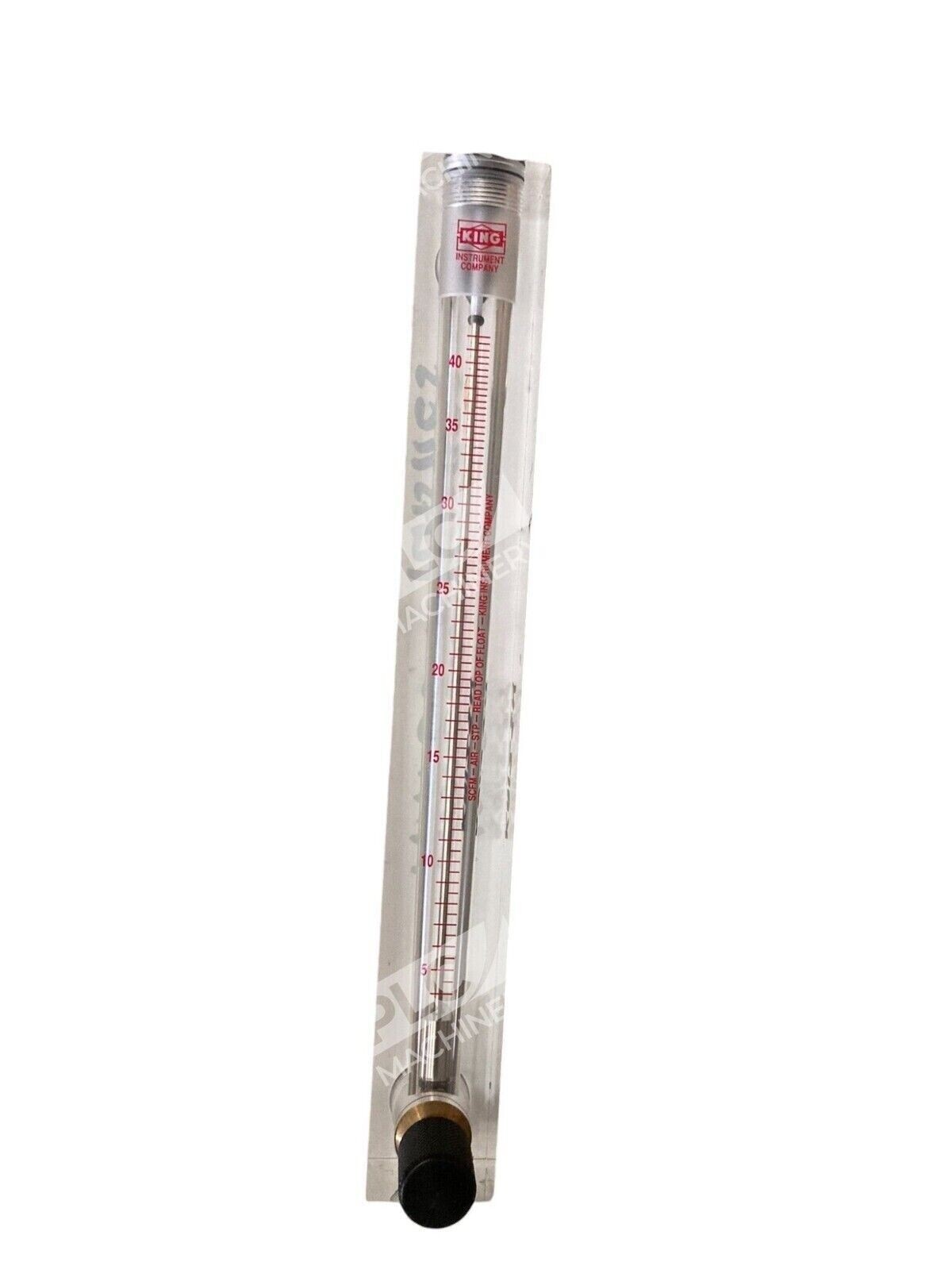 King Instrument Company Flowmeter SCFM AIR STP 41945K83 - Image 4