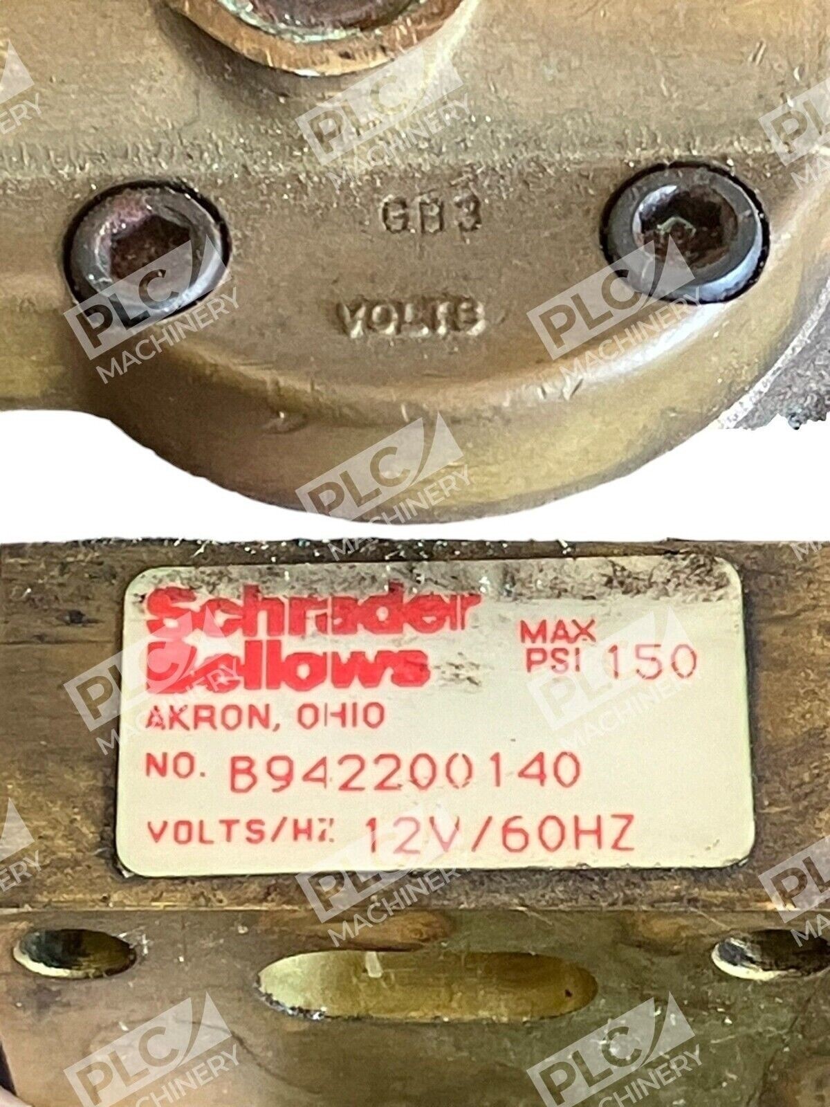 Schrader Bellows 12V/60Hz 150PSI B942200140 - Image 3