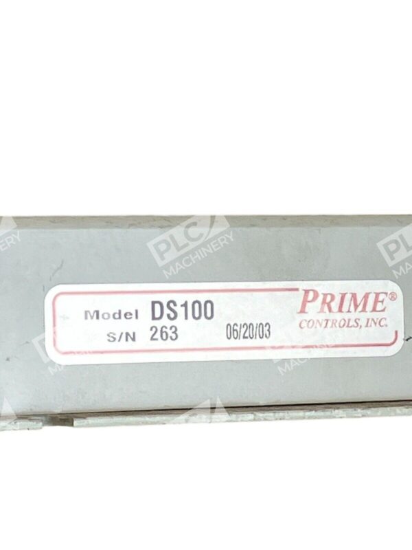 Prime Control Ds150 DS100 - PRIME CONTROLS - Industrial Component