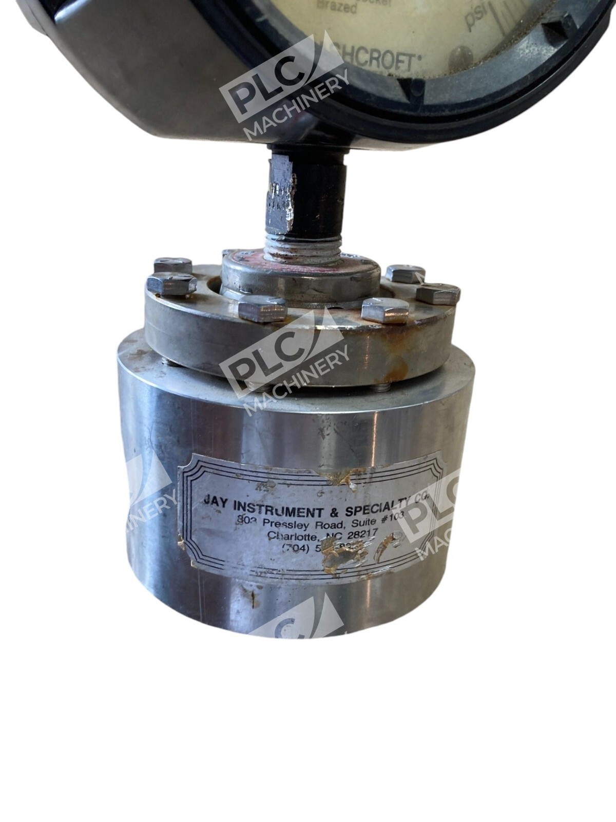Ashcroft Duragauge 600PSI w/ Instrument & Specialty Type 107 316 SS - Image 5