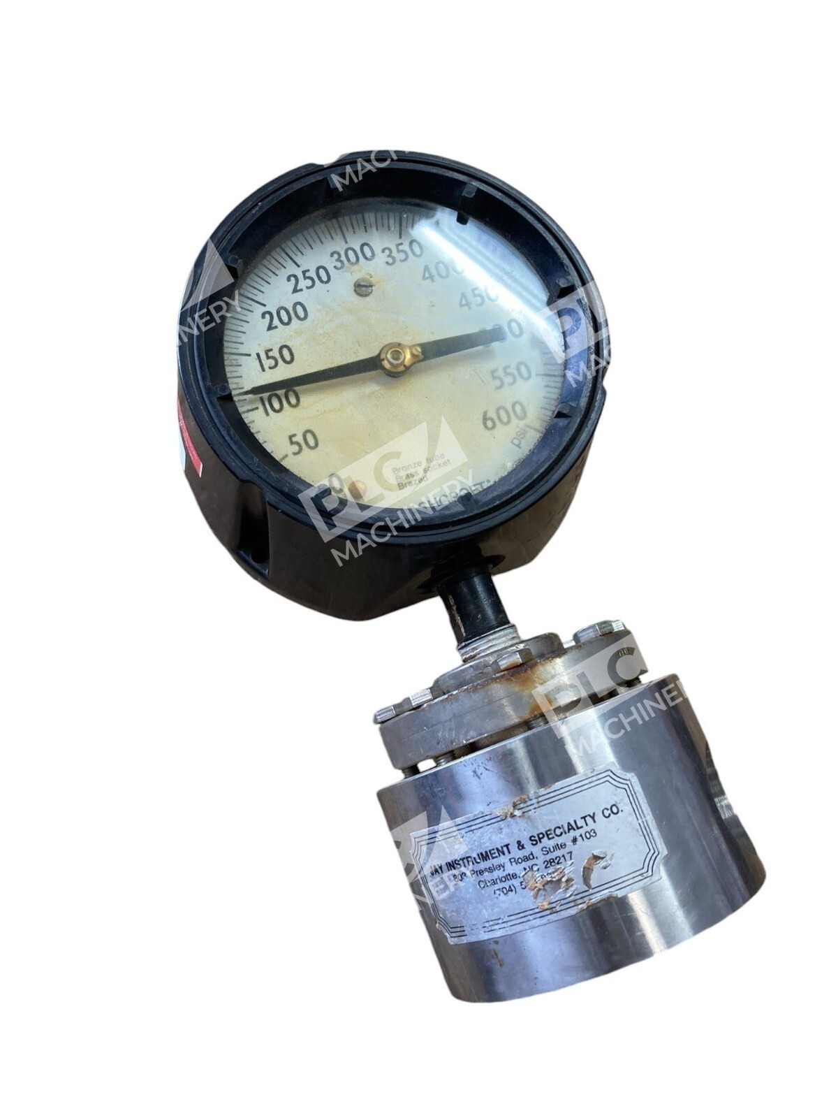 Ashcroft Duragauge 600PSI w/ Instrument & Specialty Type 107 316 SS - Image 2