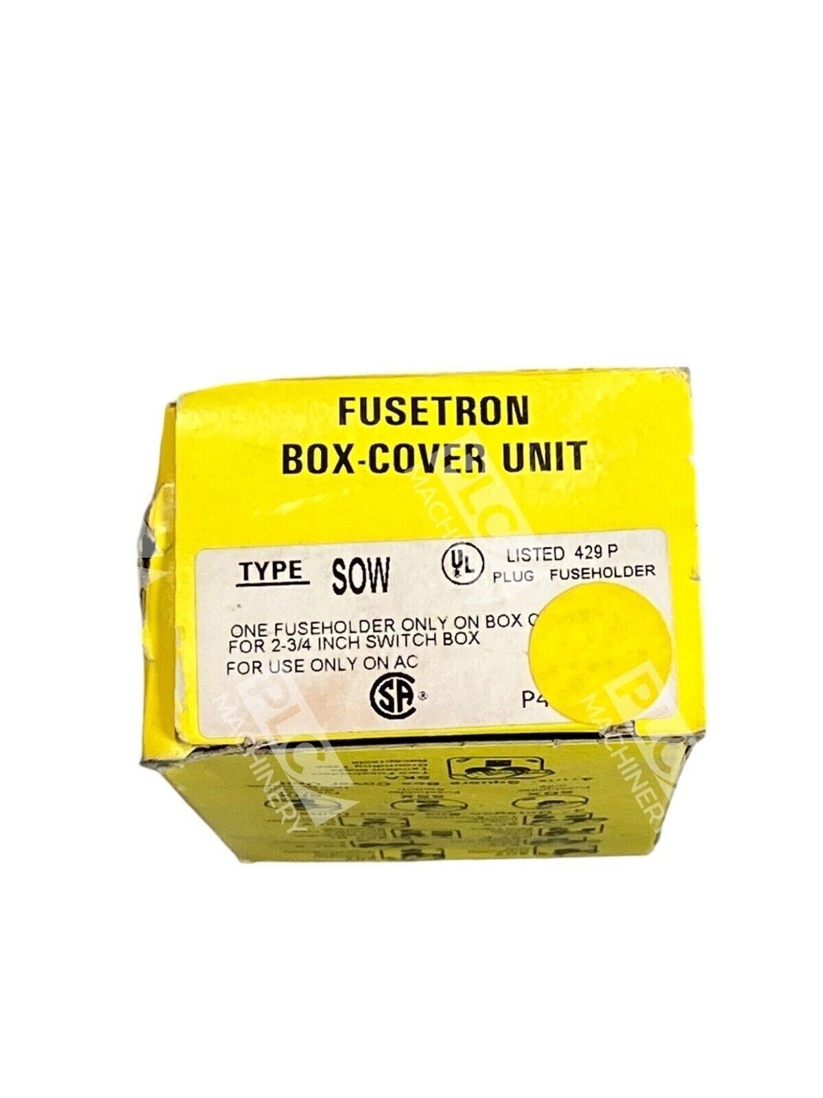 Fusetron Box-Cover Unit Fuseholder Type SOW - Image 3